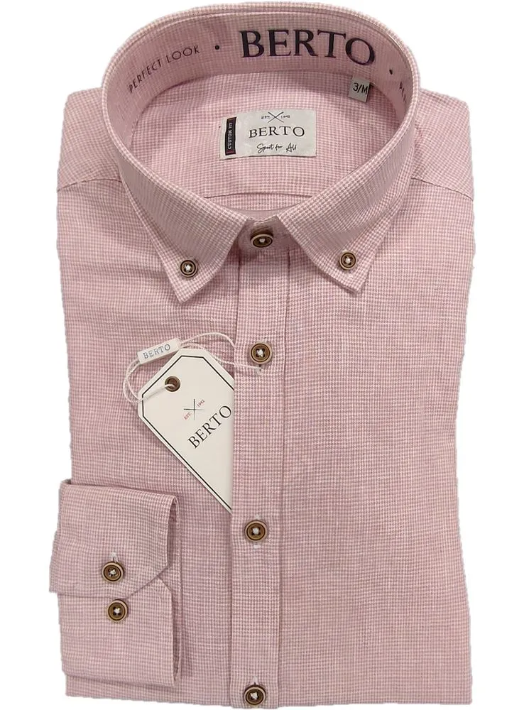 1245131703 CAMISA ML PATA GALLO LINO