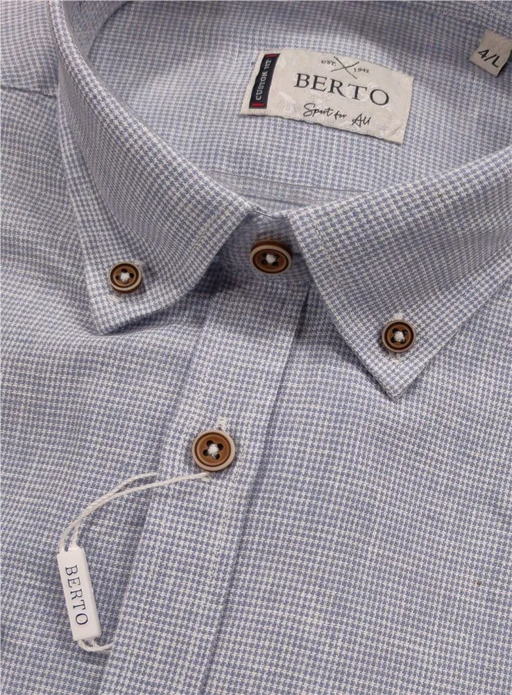 1245131703 CAMISA ML PATA GALLO LINO