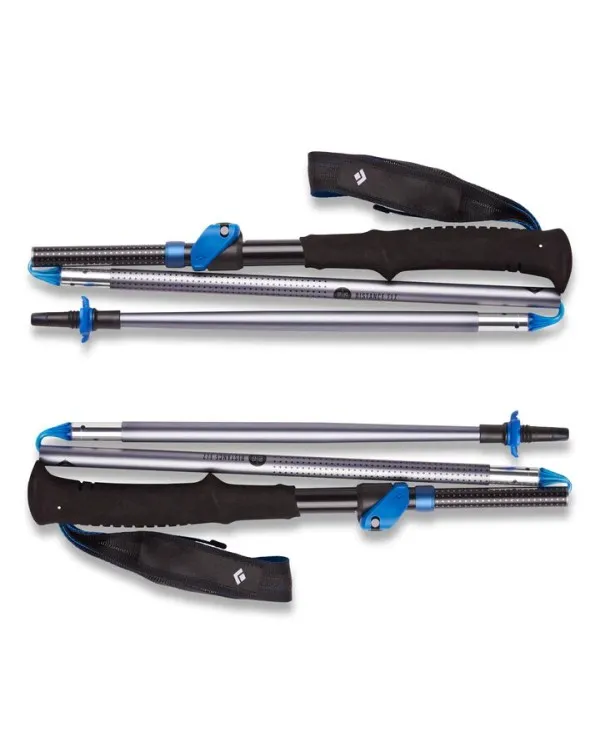 2 BASTONES BLACK DIAMOND DISTANCE FLZ ALUMINIO