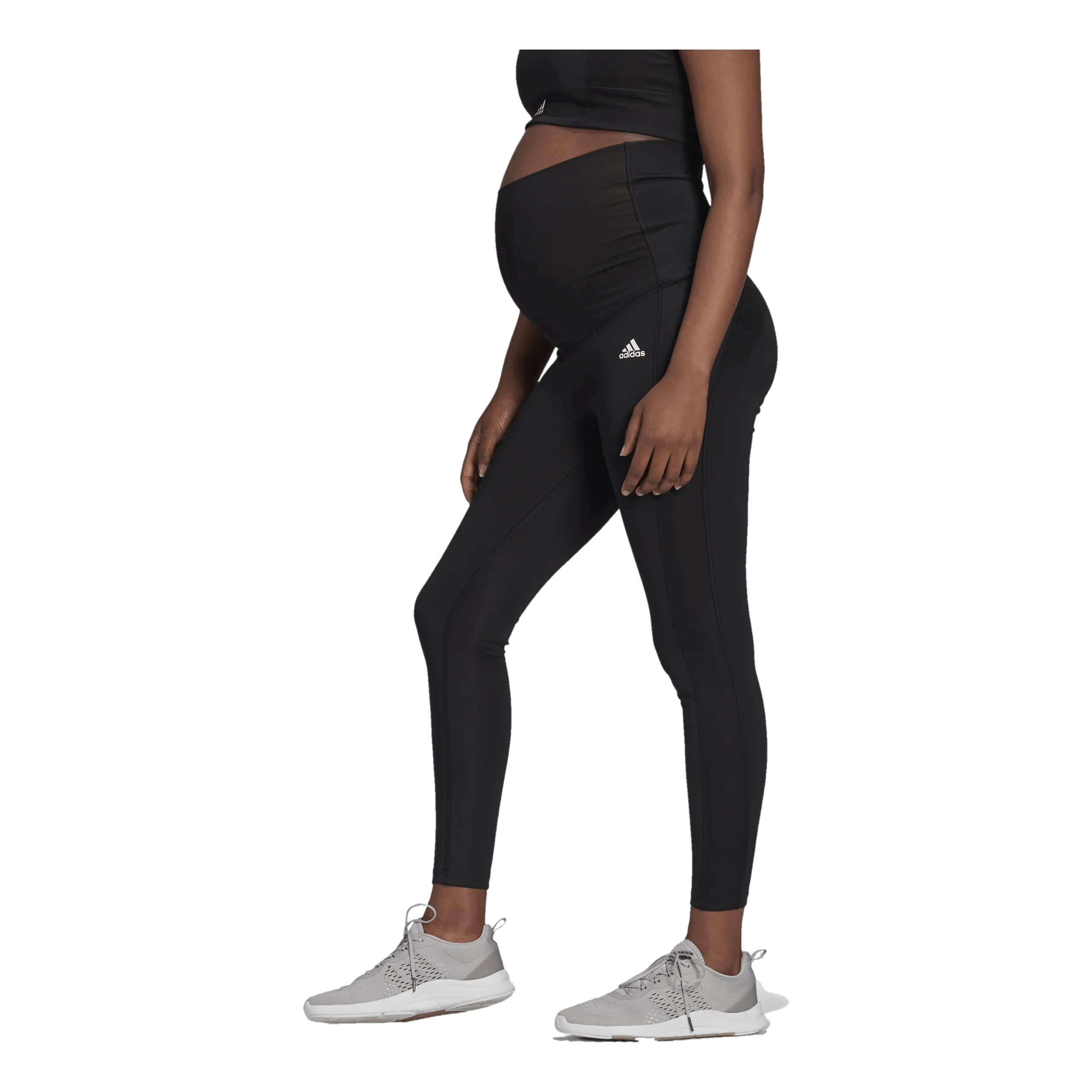 Adidas 7/8 Sport Tight (Maternity) Black / White