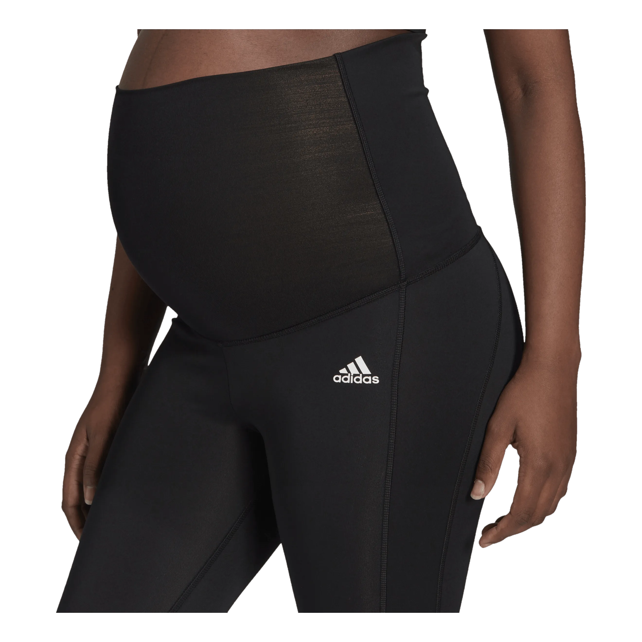 Adidas 7/8 Sport Tight (Maternity) Black / White