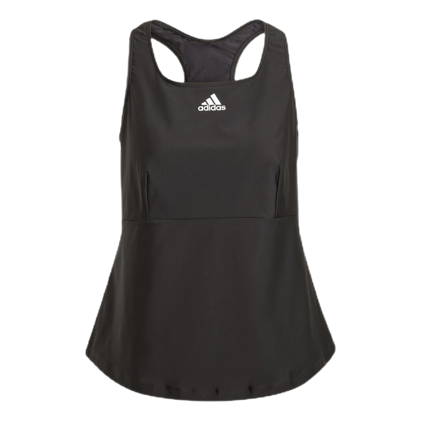 Adidas Adidas Sh3.Ro 3 Stripes Tankini Top Plus Size Black / White