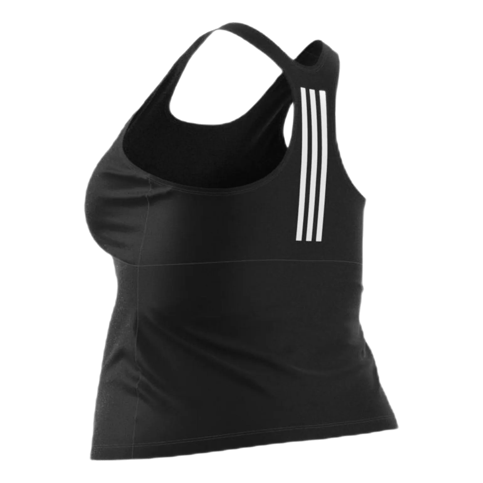 Adidas Adidas Sh3.Ro 3 Stripes Tankini Top Plus Size Black / White