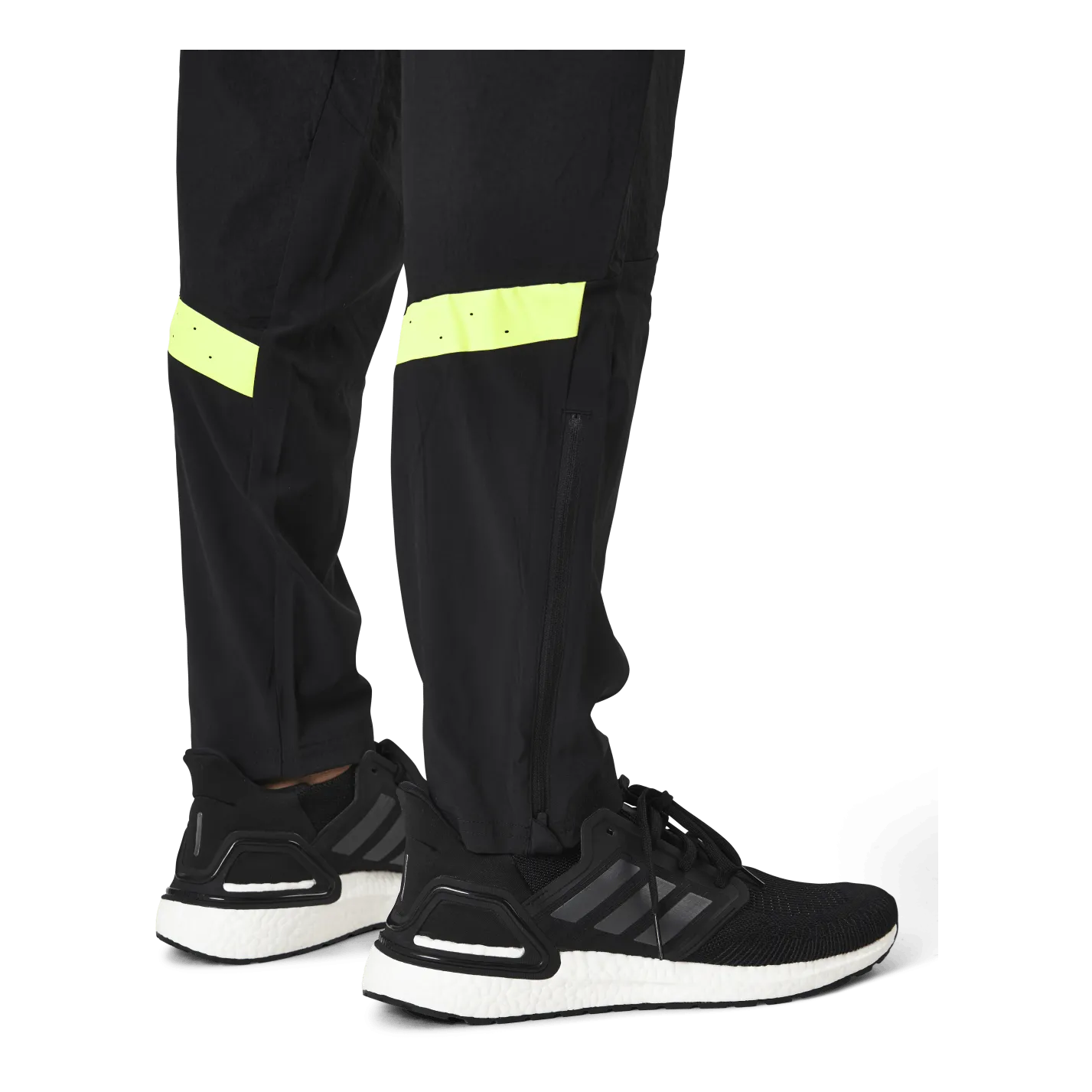 Adidas Adidas Ultra Pant Male Black / Solar Yellow