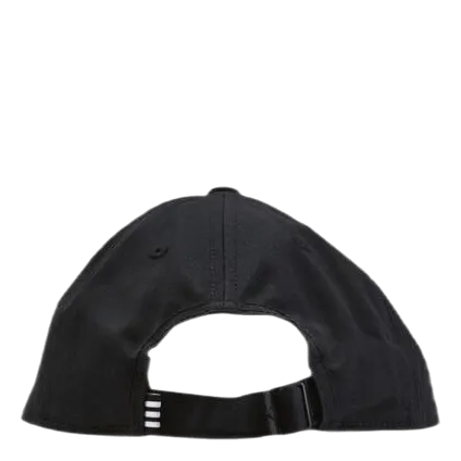 Adidas Baseball 3 Stripes Cap Cotton Twill Black / White / White