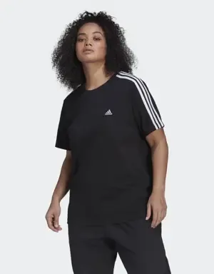 Adidas Camiseta Essentials Slim 3 bandas (Tallas grandes)