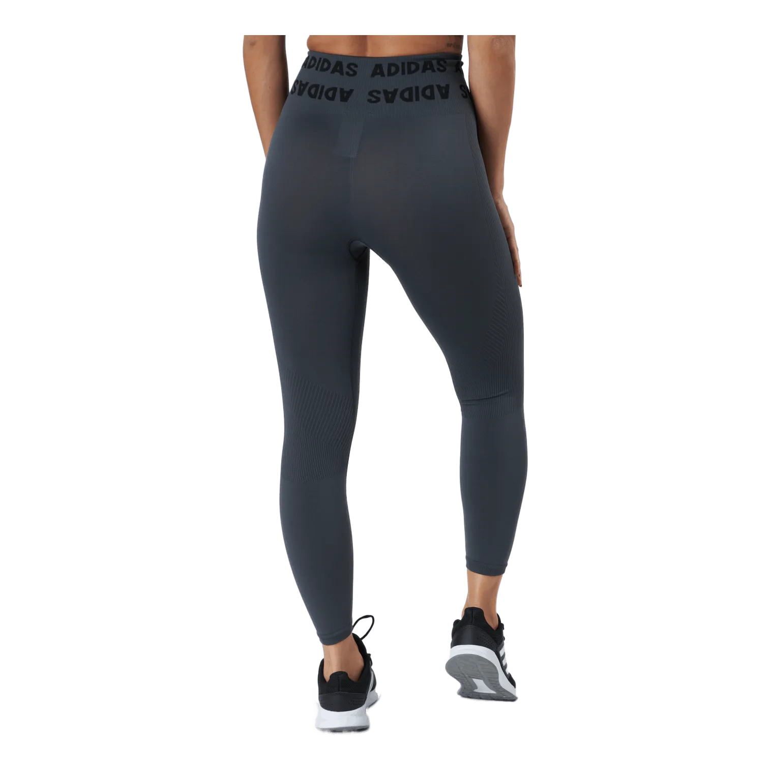 Adidas Training Branded Aeroknit 7/8 High Rise Tight Dgh Solid Grey