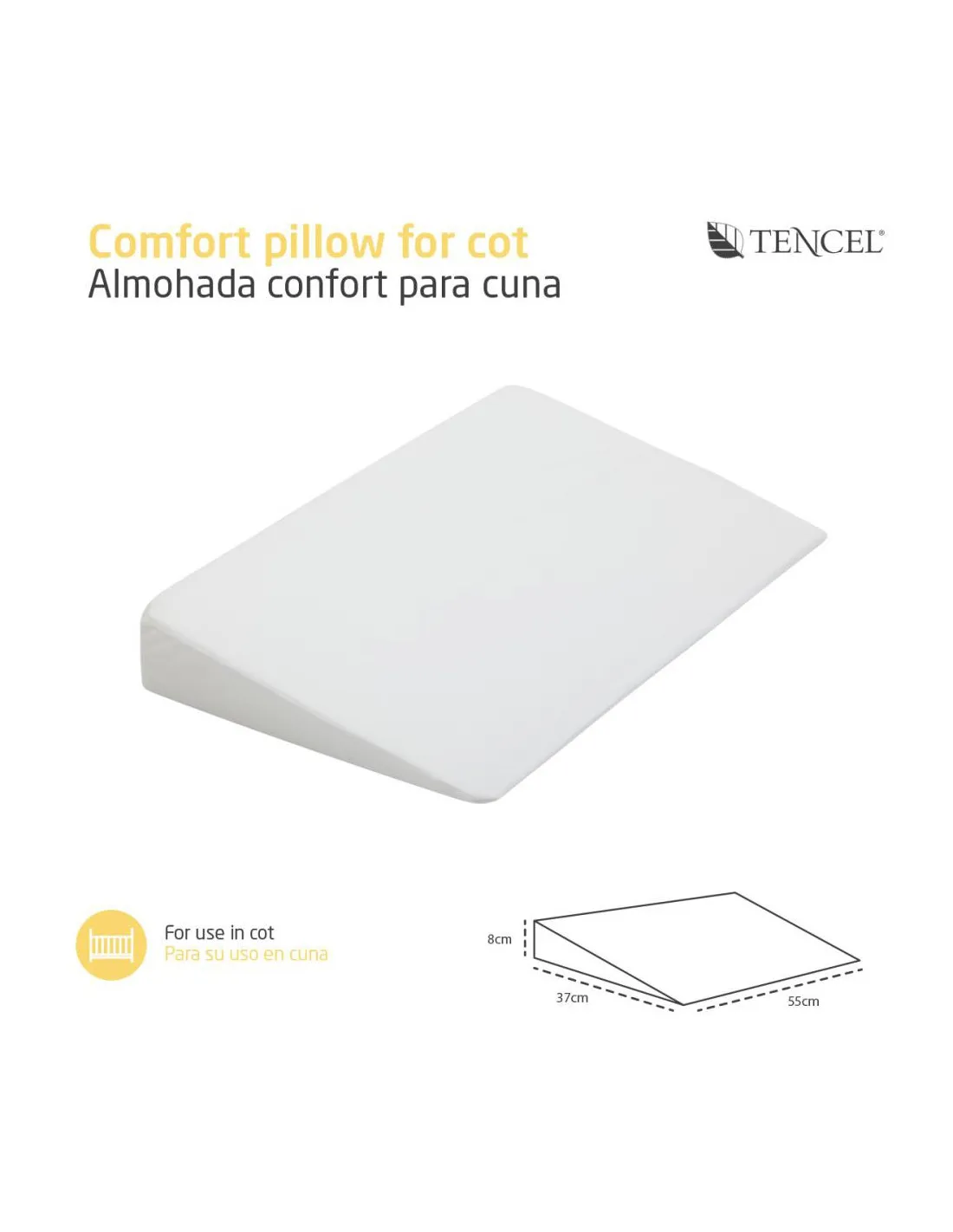 Almohada Confort Cuna de Cambrass
