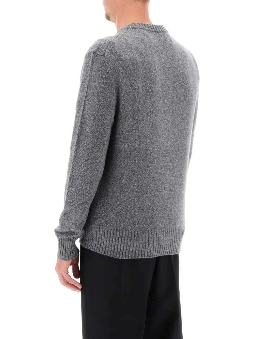 AMI CREW NECK SWEATER Cardigan ADC