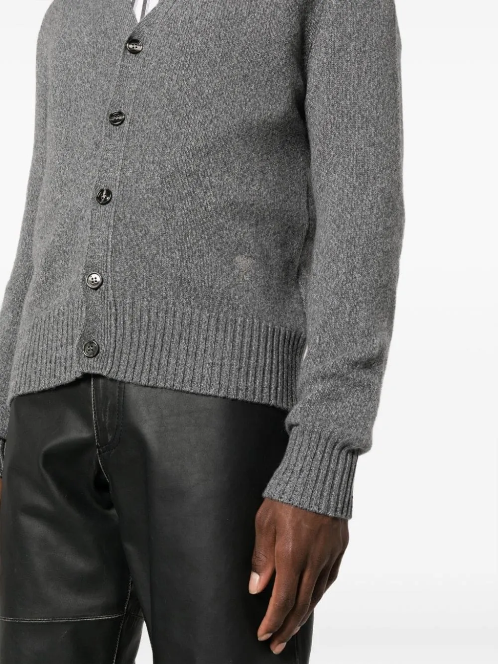 AMI CREW NECK SWEATER Cardigan ADC