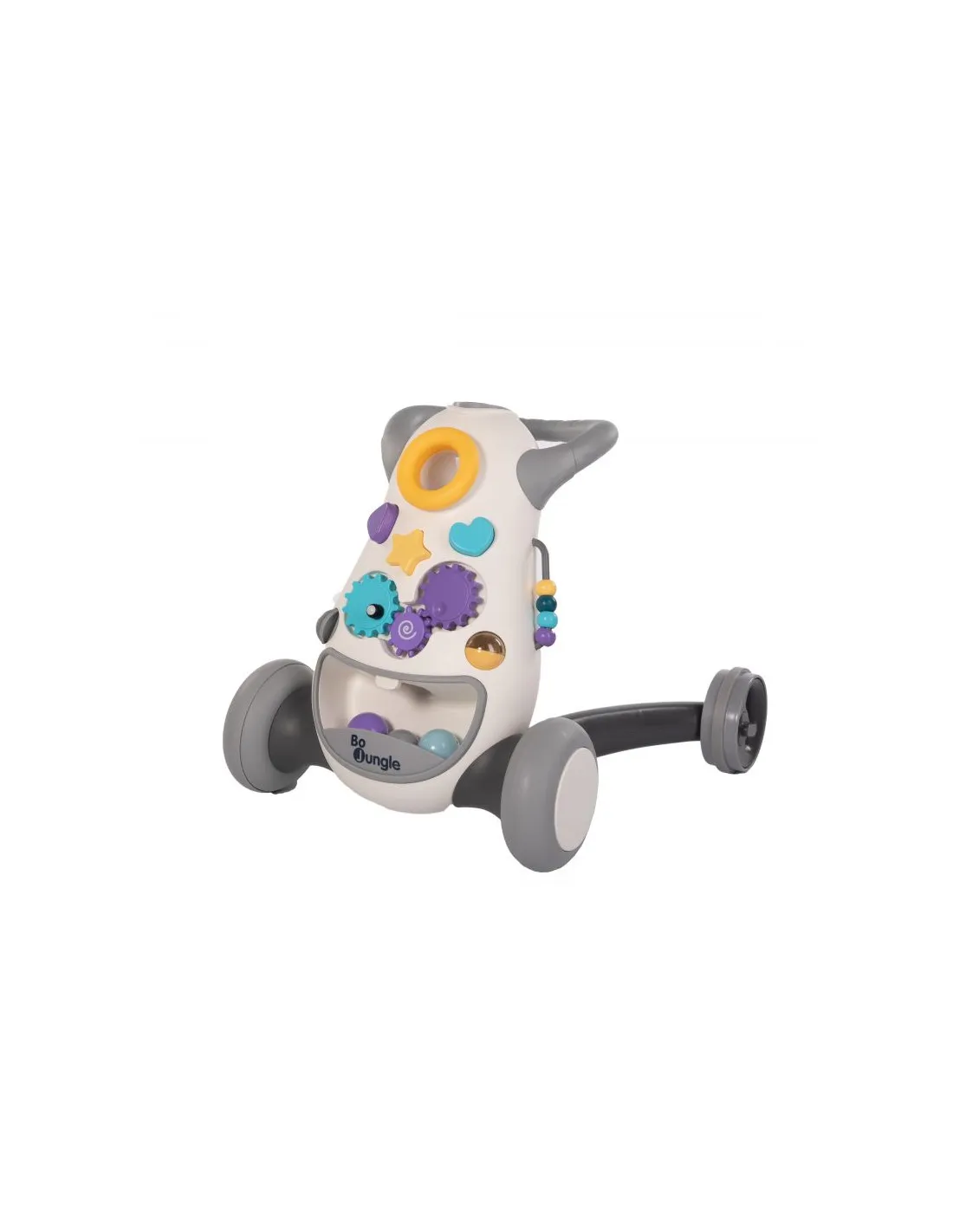 Andador didáctico gris de Bo Jungle
