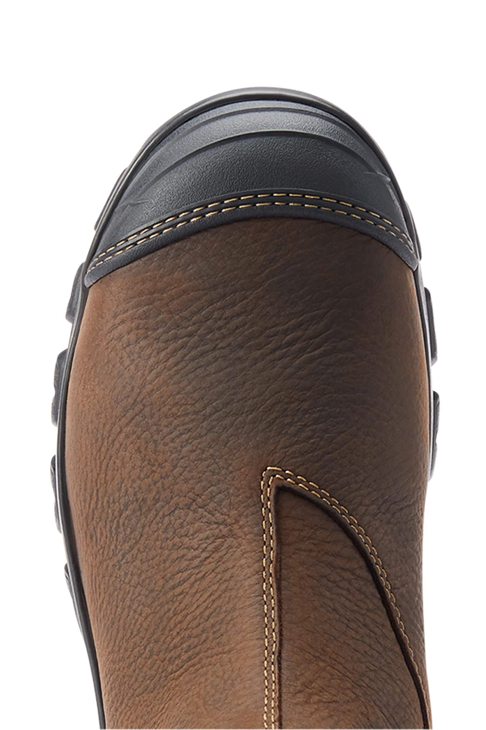 Ariat Botas de trabajo impermeables con punta de acero para hombre Treadfast Chelsea