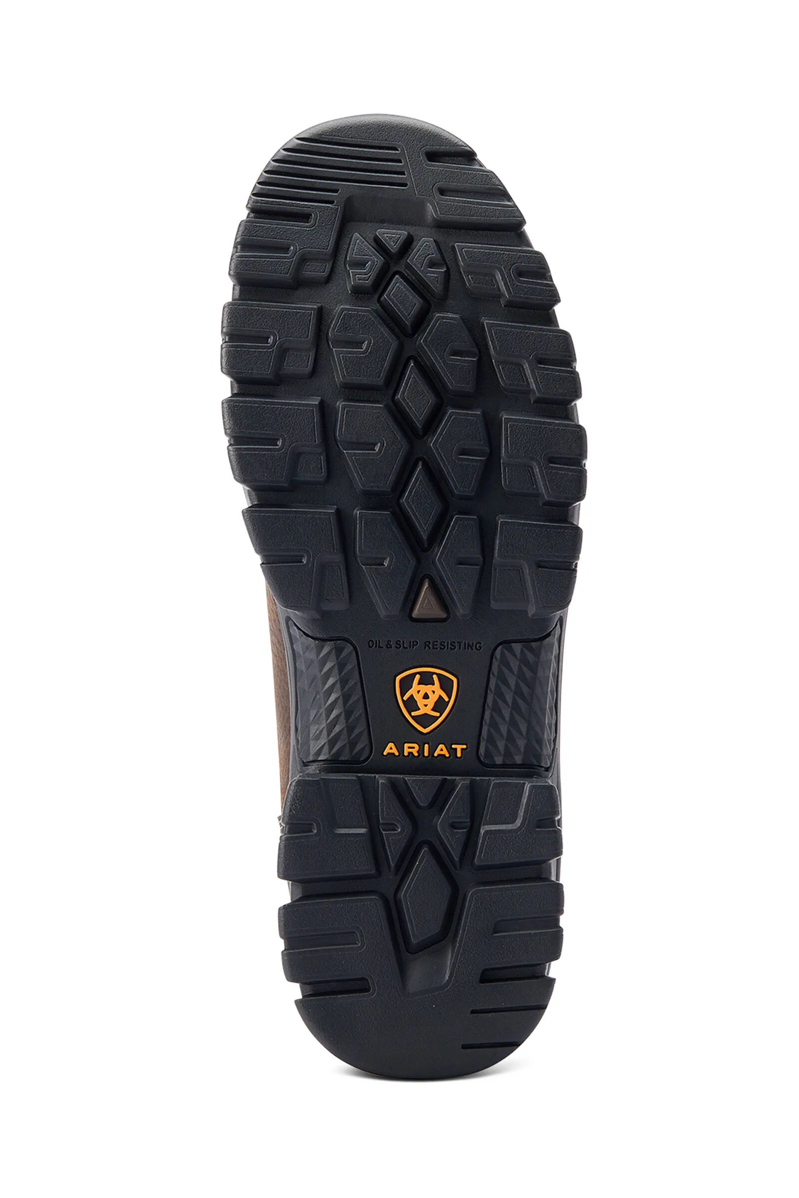 Ariat Botas de trabajo impermeables con punta de acero para hombre Treadfast Chelsea