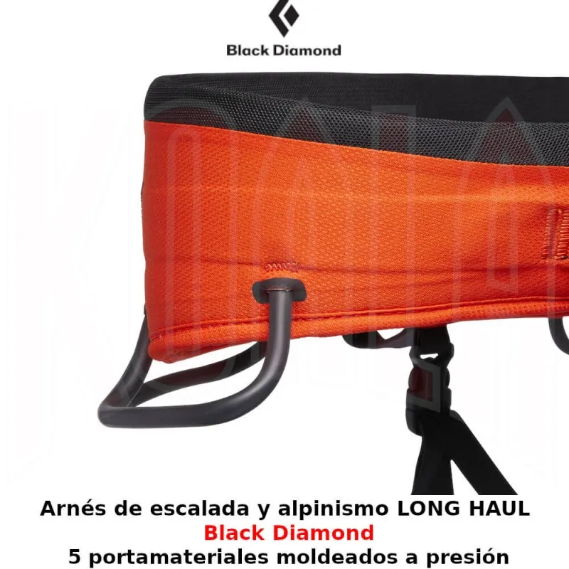 Arnés de escalada y alpinismo LONG HAUL Black Diamond