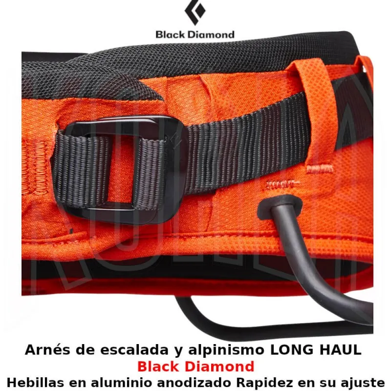 Arnés de escalada y alpinismo LONG HAUL Black Diamond