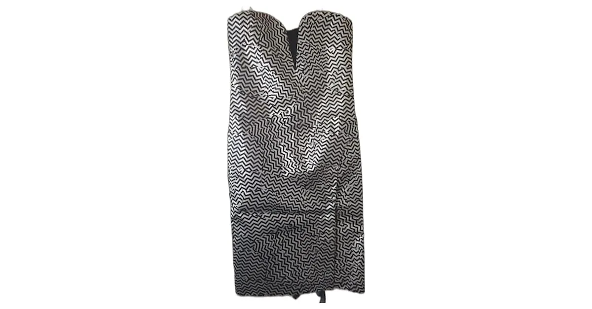 Autre Marque Vestidos Plata 