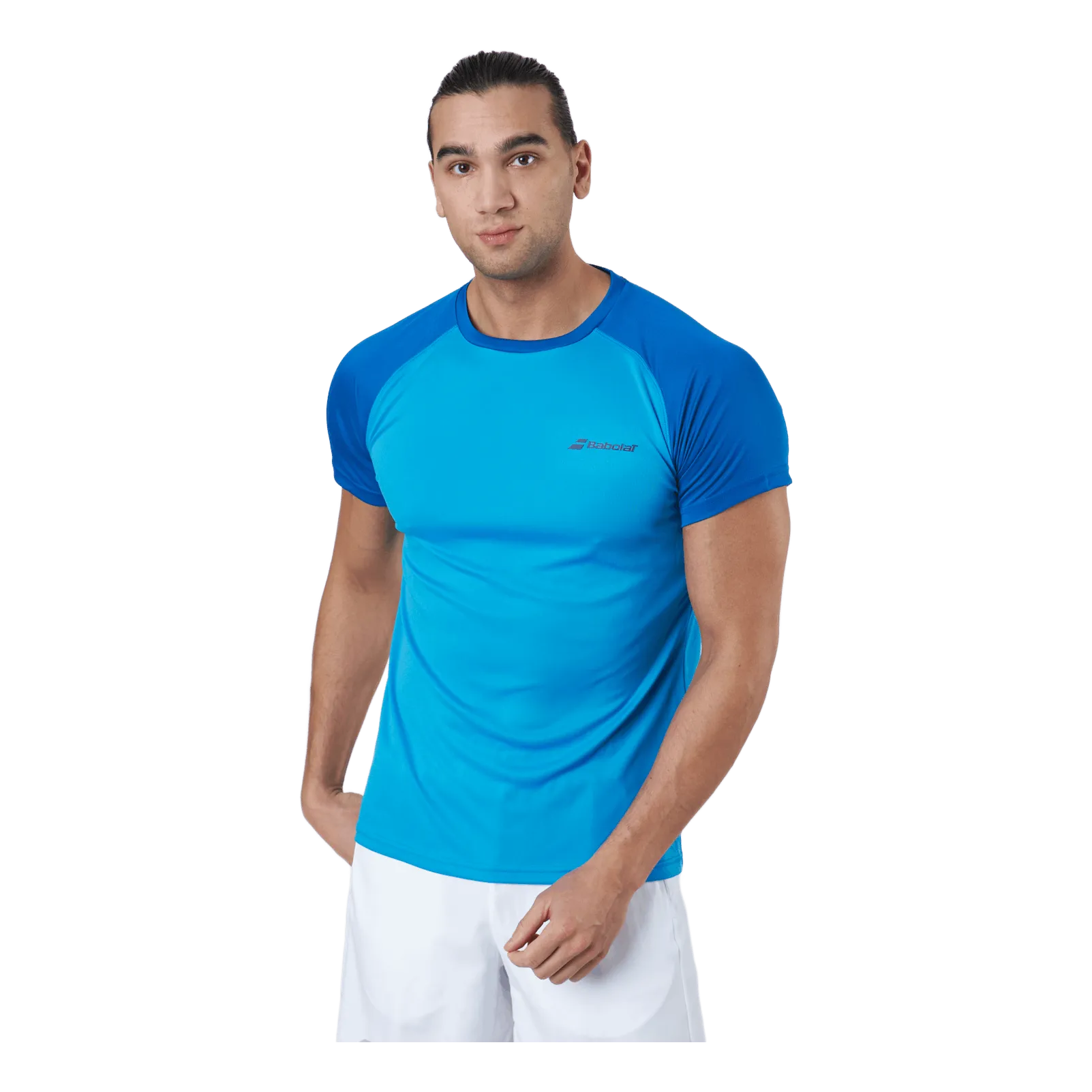 BABOLAT TSHIRT PLAY CREW NECK WHITE