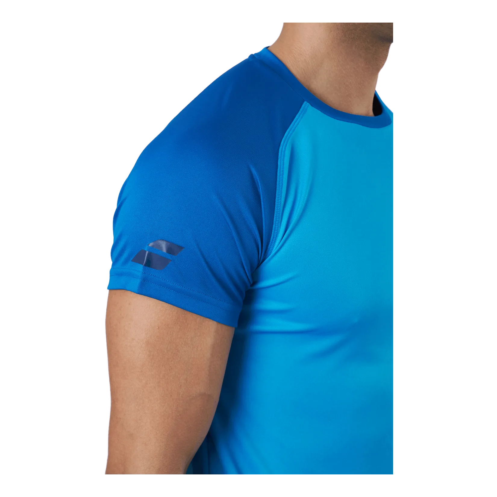 BABOLAT TSHIRT PLAY CREW NECK WHITE