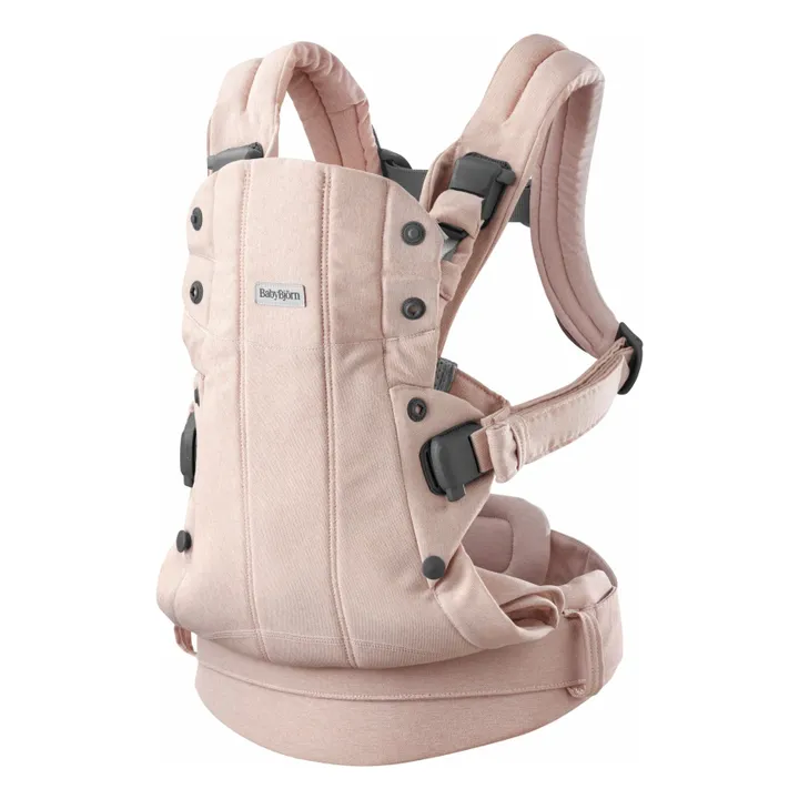 BabyBjörn Mochila porta bebé Harmony de punto jaspeado | Rosa