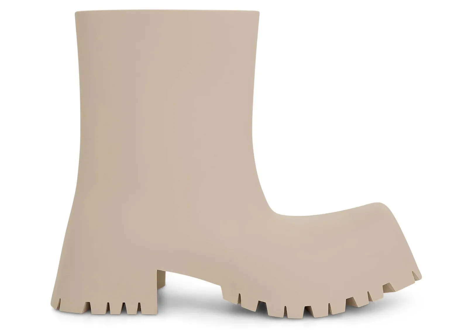 Balenciaga Trooper Rubber Boot "Beige"