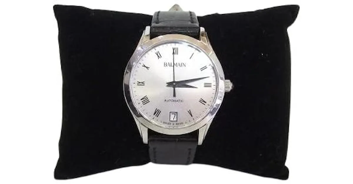 *BALMAIN Reloj Automático Balmain Plata Hardware de plata 