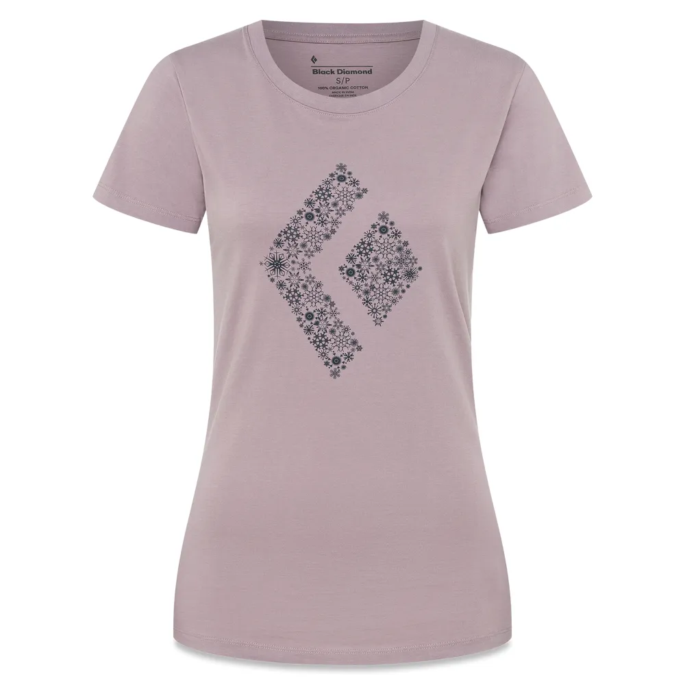 BD SNOW DIAMOND TSHIRT  WOMEN'S WOOD VIOLET