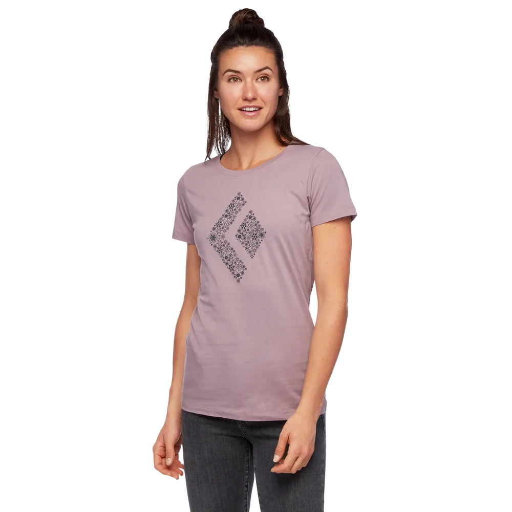 BD SNOW DIAMOND TSHIRT  WOMEN'S WOOD VIOLET