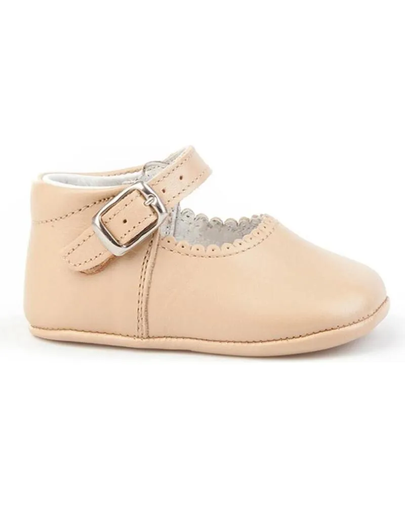 Bebé de Niña ANGELITOS ZAPATO PATUCO PIEL 240 CAMEL
