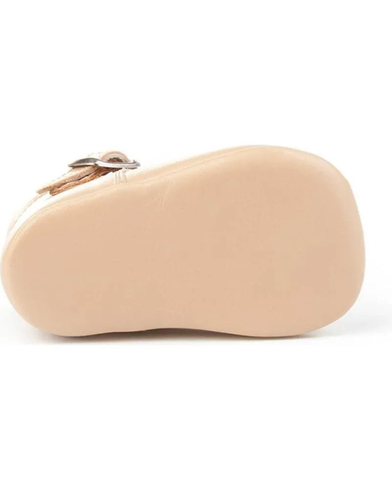 Bebé de Niña ANGELITOS ZAPATO PATUCO PIEL 240 CAMEL