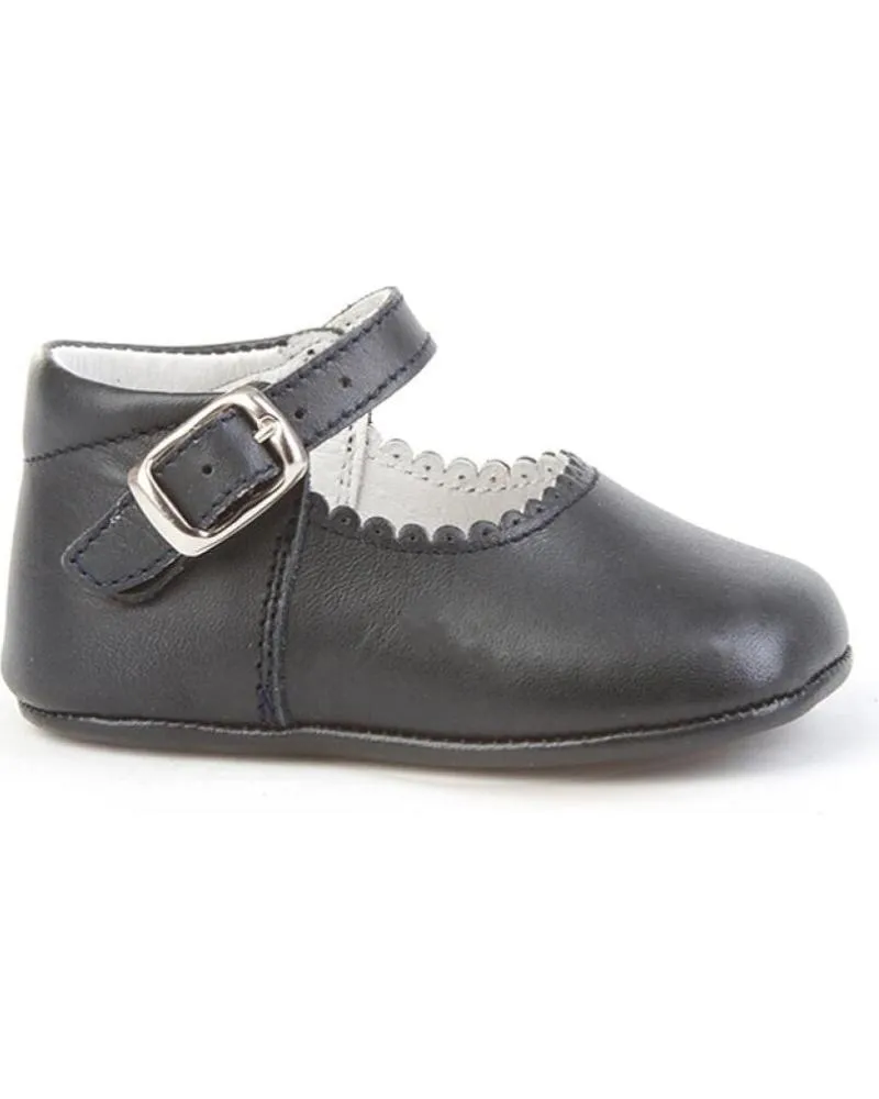 Bebé de Niña ANGELITOS ZAPATO PATUCO PIEL 240 MARINO