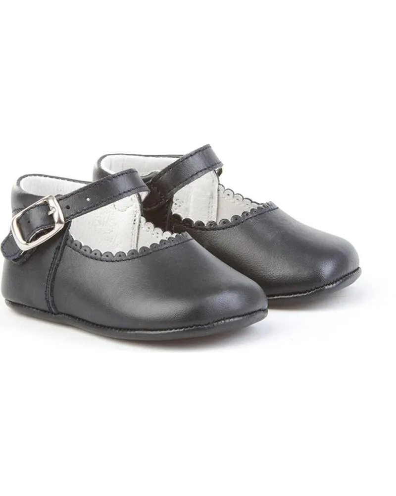 Bebé de Niña ANGELITOS ZAPATO PATUCO PIEL 240 MARINO