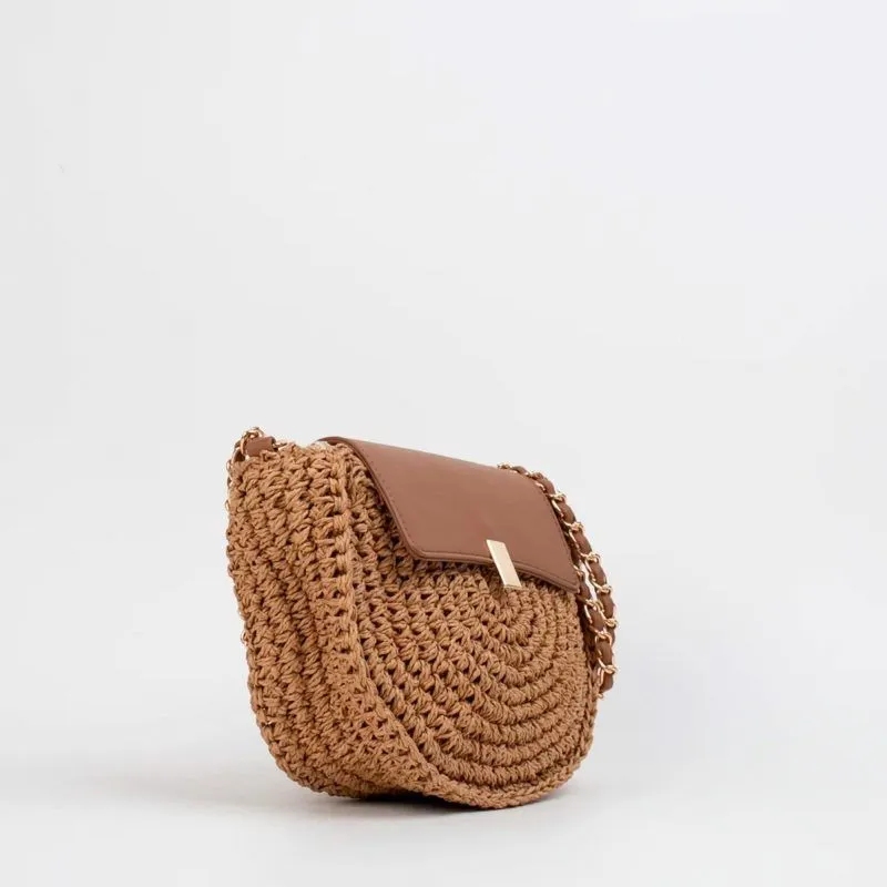 BOLSO BANDOLERA FABRICADO EN KAKI CBNY1695