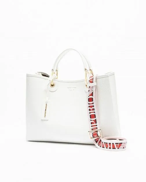 Bolso de mano Emporio Armani Y3D165 Blanco