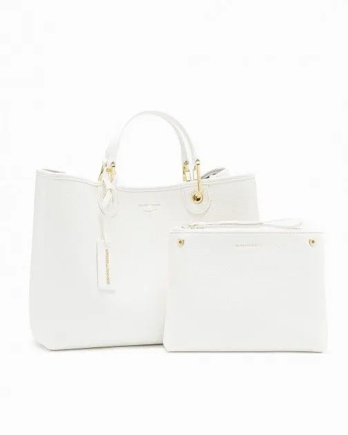 Bolso de mano Emporio Armani Y3D165 Blanco