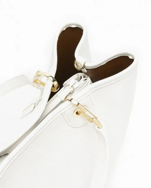 Bolso de mano Emporio Armani Y3D165 Blanco