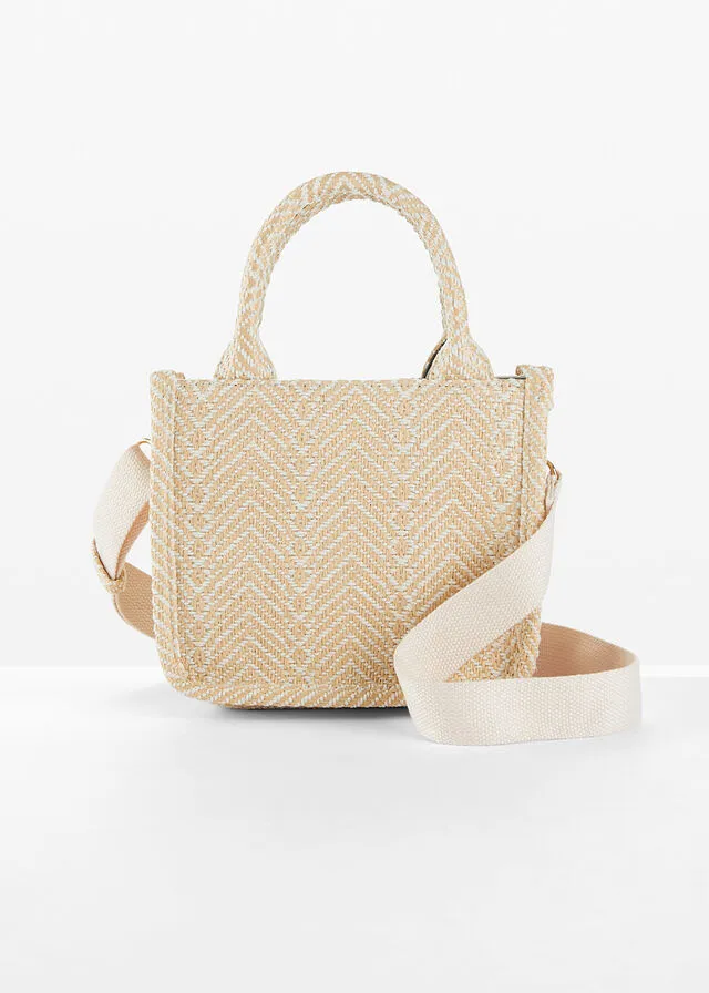 BOLSO DE MANO MARFILLILA CLARO