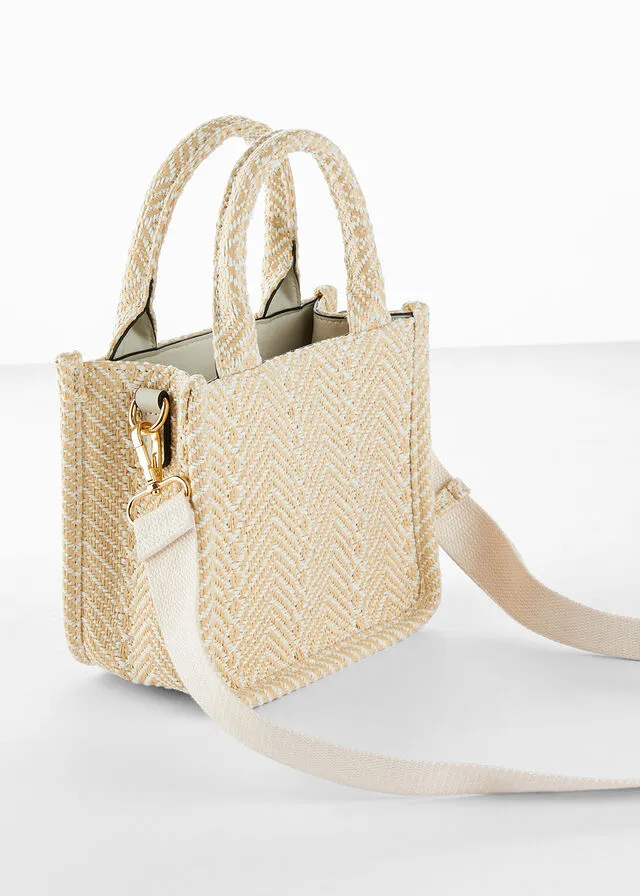 BOLSO DE MANO MARFILLILA CLARO