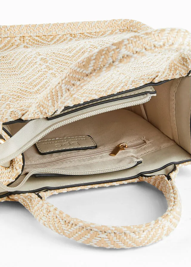 BOLSO DE MANO MARFILLILA CLARO