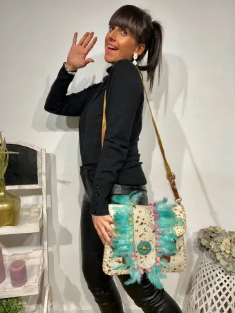Bolso Print Piel MUSSOORIE 01
