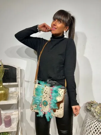 Bolso Print Piel MUSSOORIE 01
