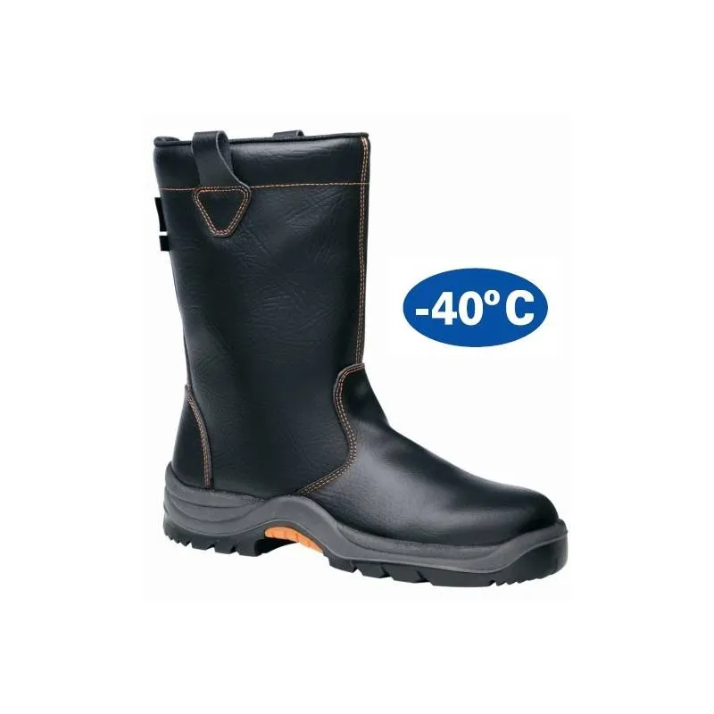 Bota de seguridad FAL especial para el frío en color negro