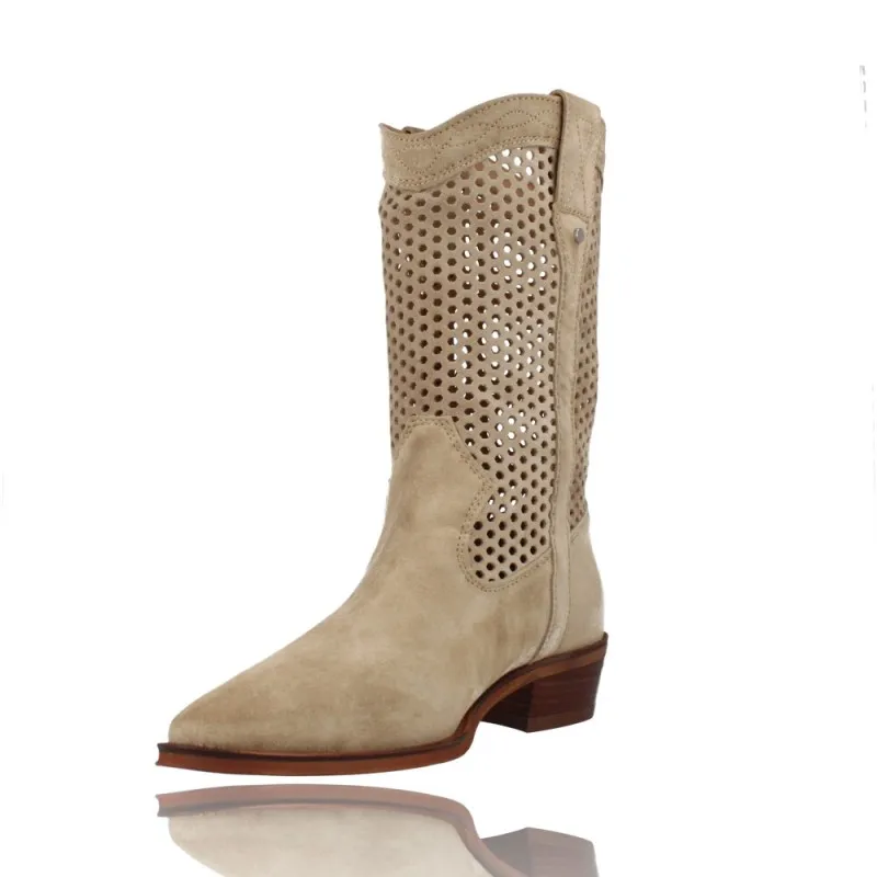 Botas Cowboy Camperas de Piel para Mujer de Alpe 2245