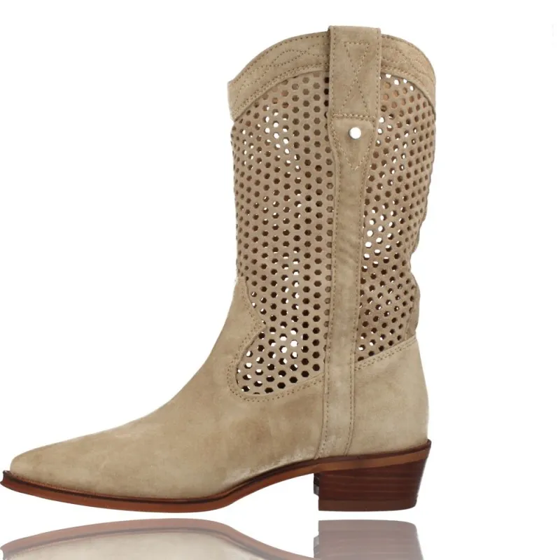 Botas Cowboy Camperas de Piel para Mujer de Alpe 2245