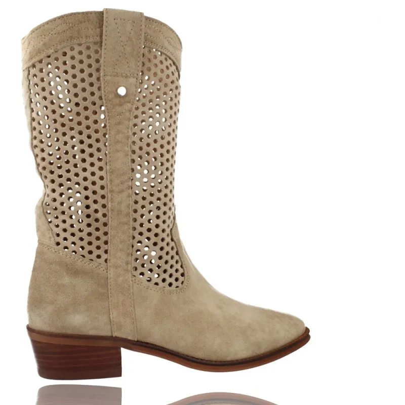 Botas Cowboy Camperas de Piel para Mujer de Alpe 2245