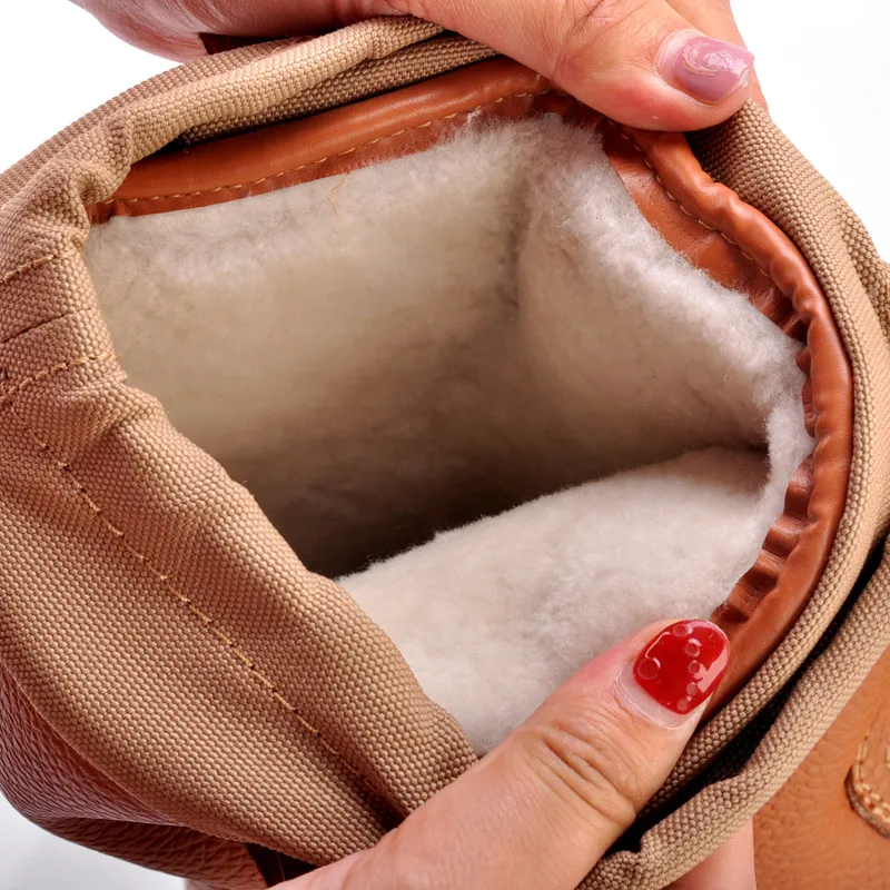 Botas de trabajo de invierno impermeables con punta de acero para hombre