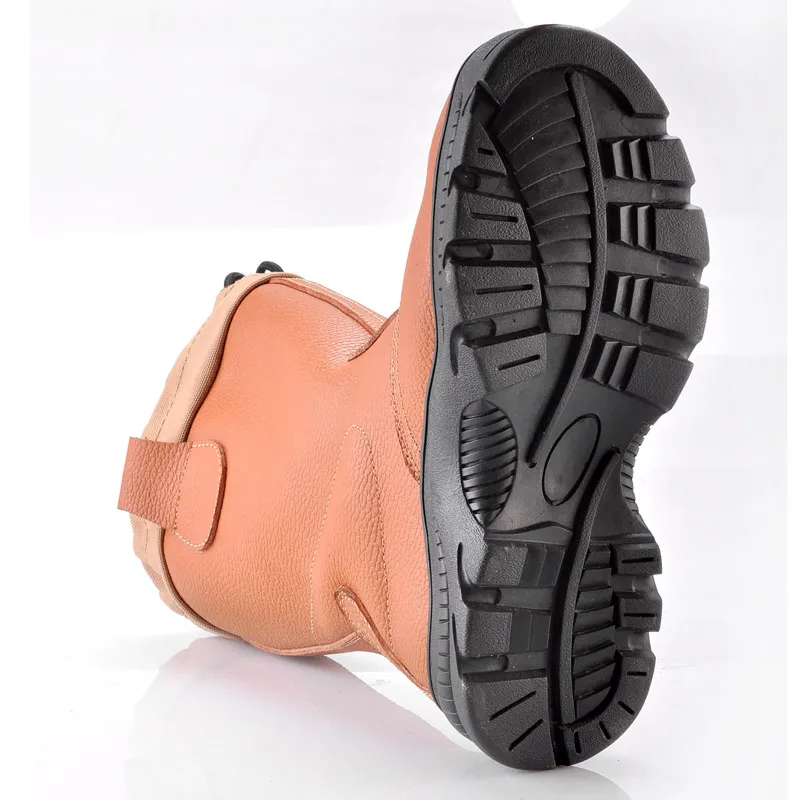 Botas de trabajo de invierno impermeables con punta de acero para hombre