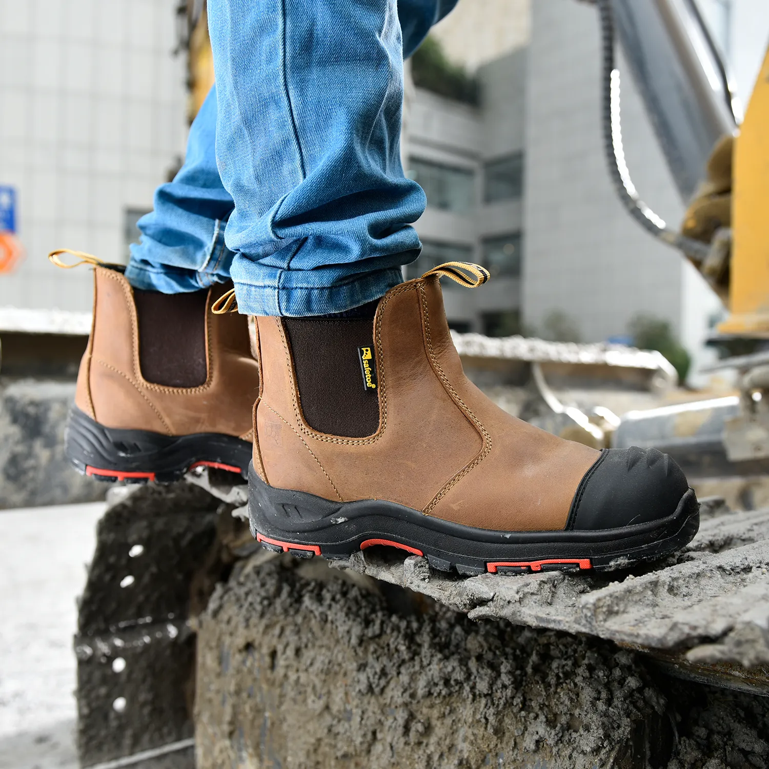 BOTAS DE TRABAJO DE SEGURIDAD PARA DISTRIBUIDORES S3 PARA SEGURIDAD MINERA M8025NB