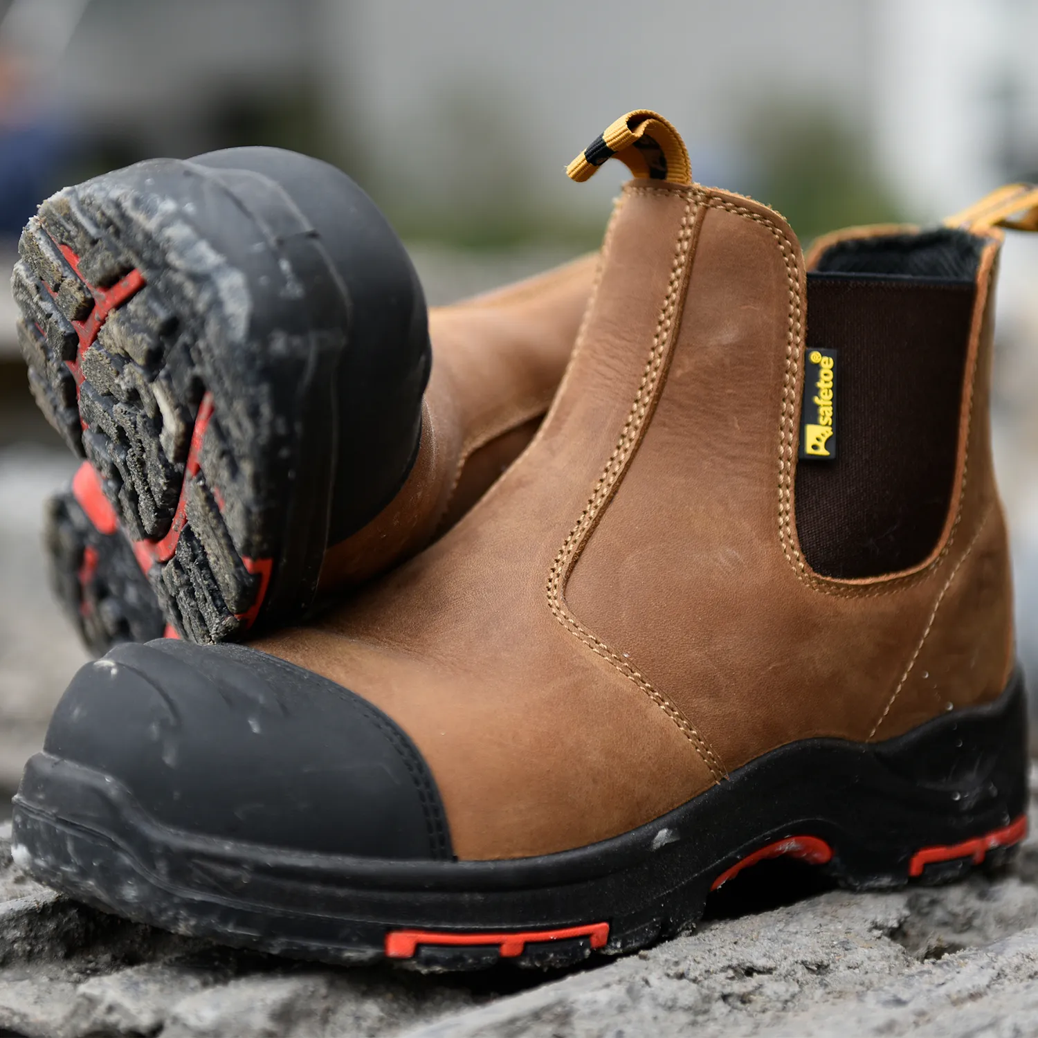 BOTAS DE TRABAJO DE SEGURIDAD PARA DISTRIBUIDORES S3 PARA SEGURIDAD MINERA M8025NB