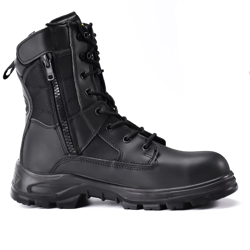 BOTAS DE TRABAJO DEL EJéRCITO TáCTICO DE COMBATE BOTAS DE TRABAJO DE SEGURIDAD SIN CORDONES MILITARES DE LA POLICíA H9438NS