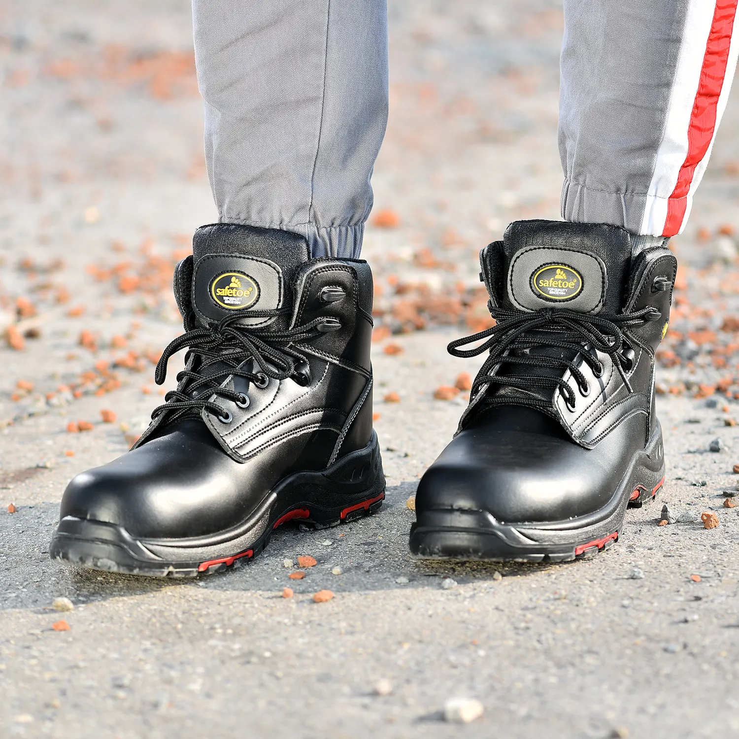 Botas de trabajo impermeables con puntera compuesta de Site